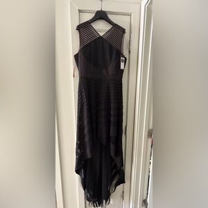 BCBGMaxAzria Black 2 layered gown/long dress